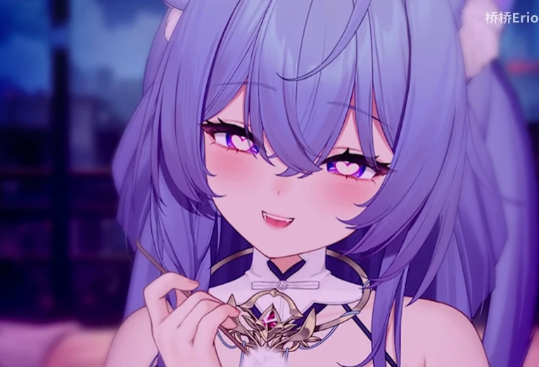 B站桥桥Erio(桥桥超温柔)舰长作品合集:清晨女友撒娇贴贴-橘喵